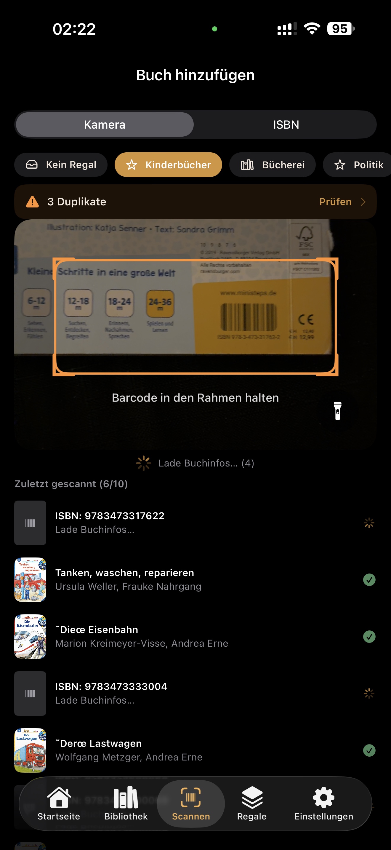 Buch hinzufügen